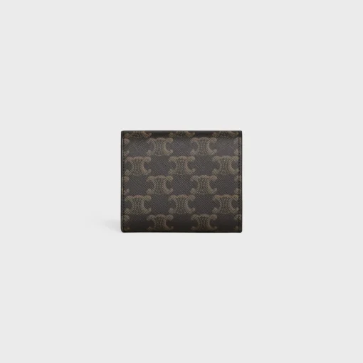 Small Flap Wallet TRIOMPHE in Triomphe Canvas