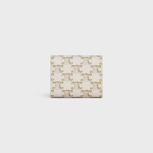 Small Flap Wallet TRIOMPHE in Triomphe Canvas