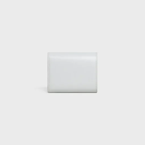 Small Flap Wallet TRIOMPHE in Shiny calfskin