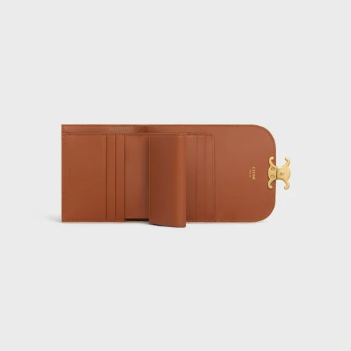 Small Flap Wallet TRIOMPHE in Triomphe Canvas