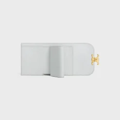 Small Flap Wallet TRIOMPHE in Shiny calfskin
