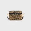 SMALL MESSENGER in Celine canvas with leopard print