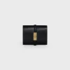 Small Trifold wallet 16 in Shiny Calfskin