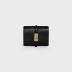 Small Trifold wallet 16 in Shiny Calfskin
