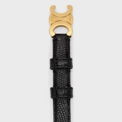 Small Triomphe Belt in LIZARD