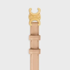 Small Triomphe Belt in PATENT TAURILLON