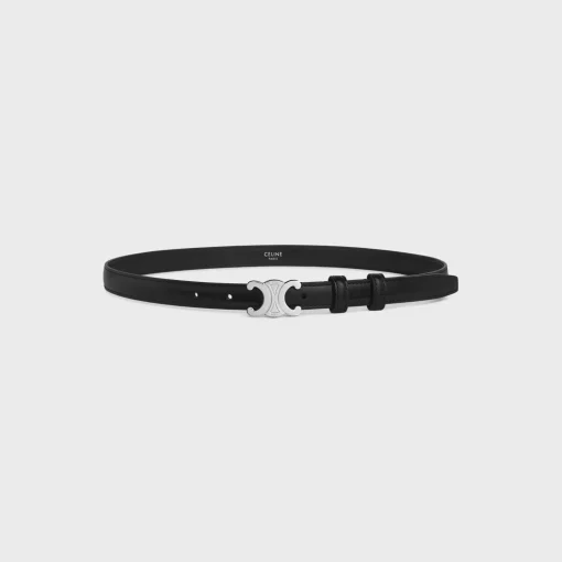 Small Triomphe Belt in Taurillon Leather