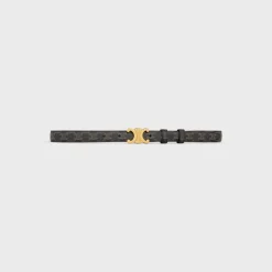Small Triomphe Belt in TRIOMPHE CANVAS