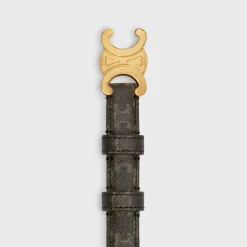Small Triomphe Belt in TRIOMPHE CANVAS