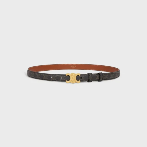 Small Triomphe Belt in TRIOMPHE CANVAS