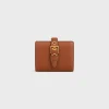SMALL WALLET CELINE CONTI in SUPPLE CALFSKIN