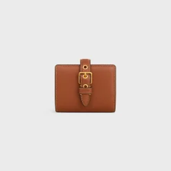 SMALL WALLET CELINE CONTI in SUPPLE CALFSKIN