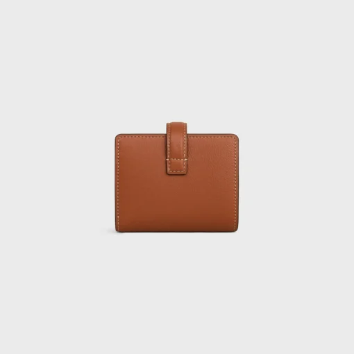 SMALL WALLET CELINE CONTI in SUPPLE CALFSKIN
