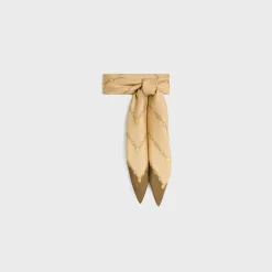 square in arc de triomphe silk twill