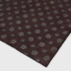 STOLE IN BISCOTTO-PRINT CASHMERE MUSLIN