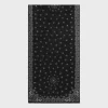 stole in floral cashmere muslin