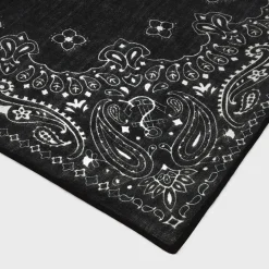 stole in floral cashmere muslin
