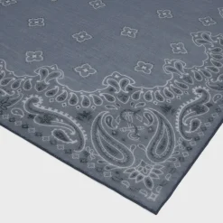 stole in floral cashmere muslin