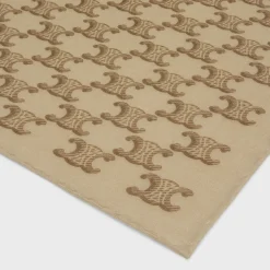 stole in monogram cashmere muslin