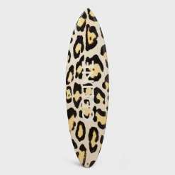Surfboard in WOOD LEOPARD PATTERN AND CELINE PRINT