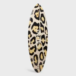 Surfboard in WOOD LEOPARD PATTERN AND CELINE PRINT