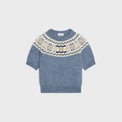 sweater in Triomphe fair isle wool