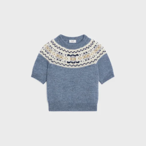 sweater in Triomphe fair isle wool