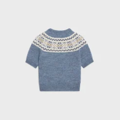 sweater in Triomphe fair isle wool