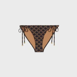 swimsuit bottom in monogram matte jersey