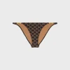 SWIMSUIT BOTTOM IN MONOGRAM JERSEY