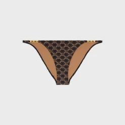 SWIMSUIT BOTTOM IN MONOGRAM JERSEY