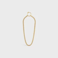 Systeme Necklace in Yellow Gold and Diamonds