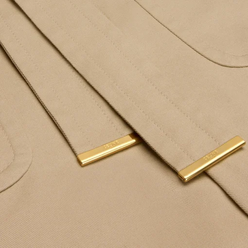 taillat pants in cotton twill