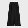 taillat pants in mohair wool