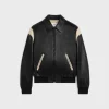 teddy jacket in lambskin