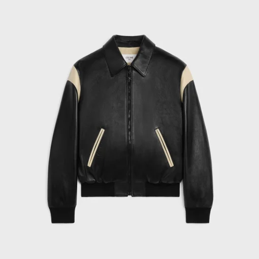 teddy jacket in lambskin