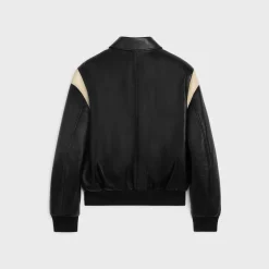 teddy jacket in lambskin