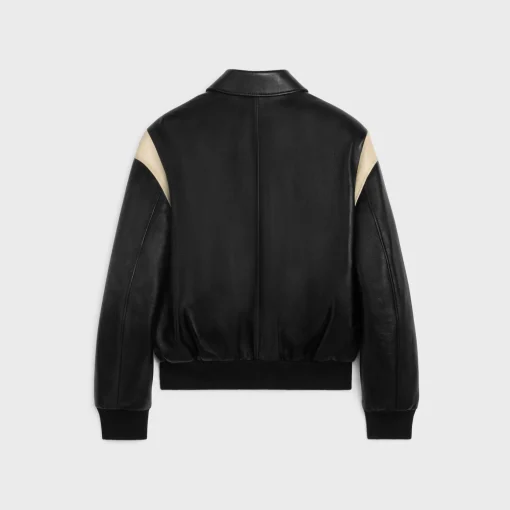 teddy jacket in lambskin