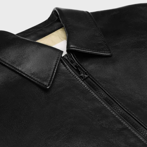 teddy jacket in lambskin
