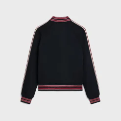 teddy jacket in textured wool