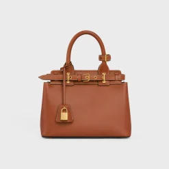 TEEN CELINE CONTI BAG in natural calfskin