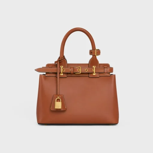 TEEN CELINE CONTI BAG in natural calfskin