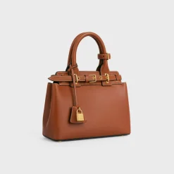 TEEN CELINE CONTI BAG in natural calfskin