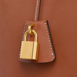 TEEN CELINE CONTI BAG in natural calfskin