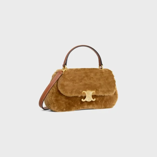 TEEN CELINE LOLA in SHEARLING AND CALFSKIN