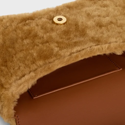 TEEN CELINE LOLA in SHEARLING AND CALFSKIN