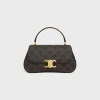 TEEN CELINE LOLA in Triomphe Canvas and Calfskin
