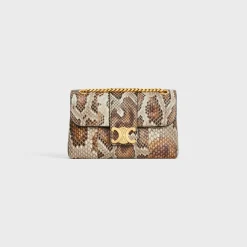 TEEN CELINE VICTOIRE BAG in PYTHON