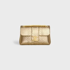 TEEN CELINE VICTOIRE BAG in LAMINATED PYTHON