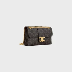 TEEN CELINE VICTOIRE BAG in Triomphe Canvas